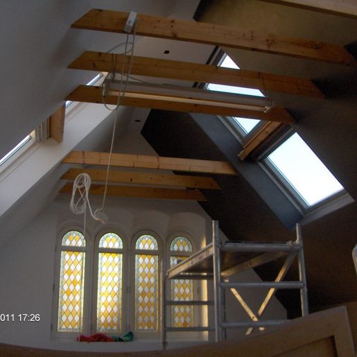 Schilderwerk zolder