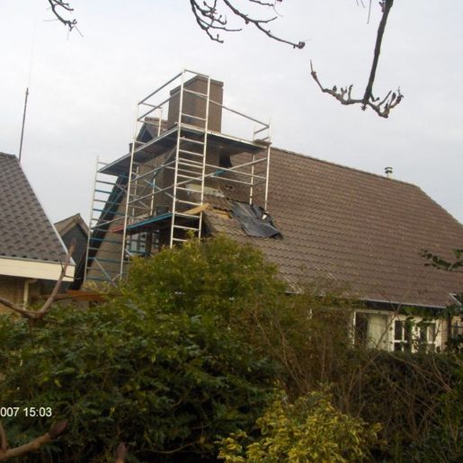 Onderhoud schoorsteen